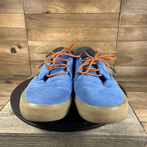 Nike Men’s Size 12 Trainers SB Shane Premium Signal Blue Suede Skateboard - Picture 2 of 10